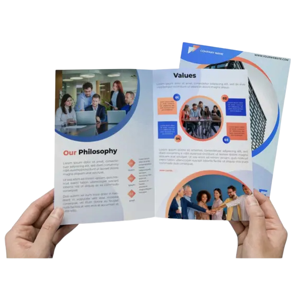 Half Fold Brochure