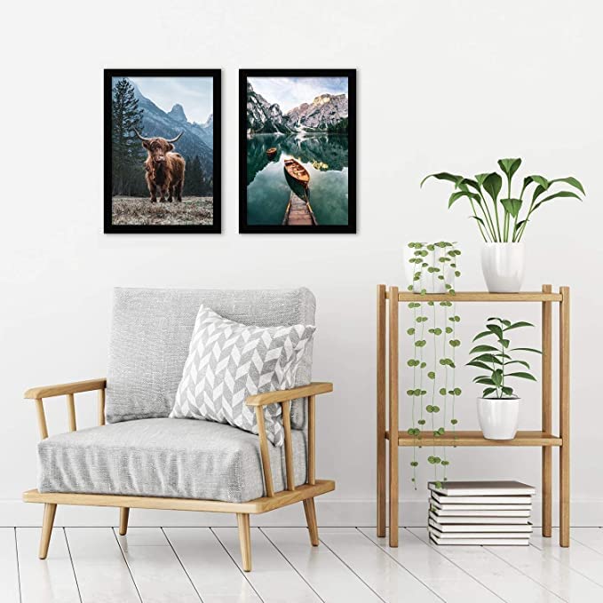 A3 size frame with print