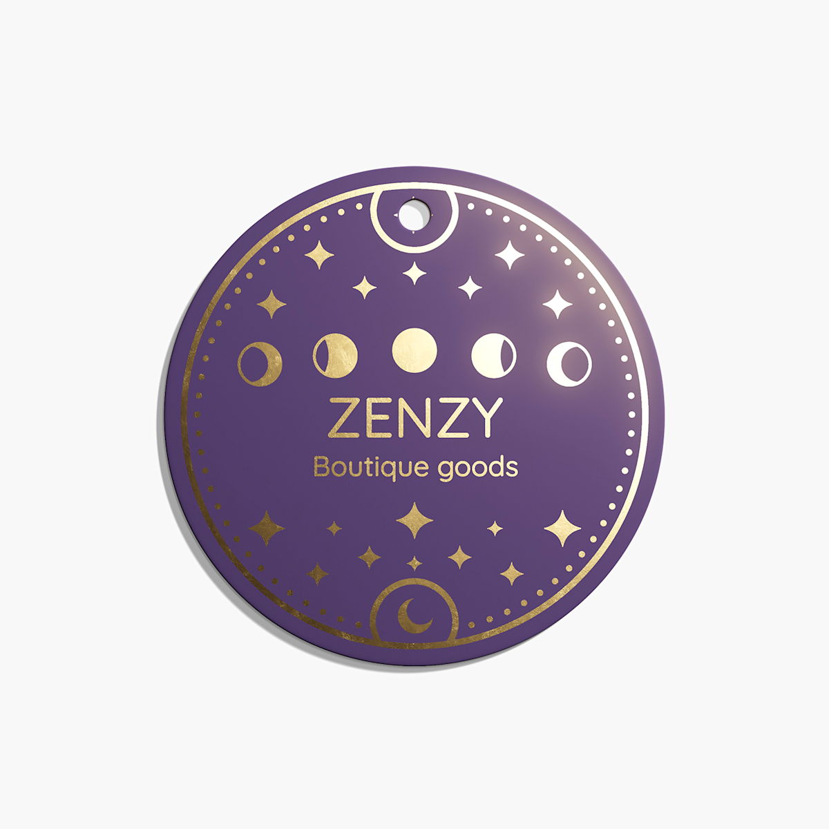 Foil Hang Tags