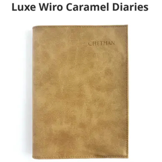 Luxe Caramel Wiro Diary