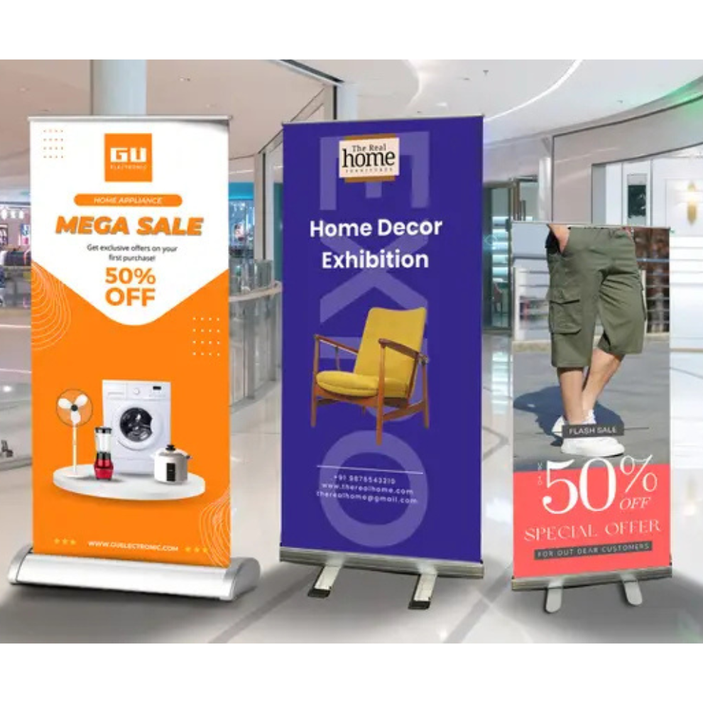 Custom Roll Up Standees