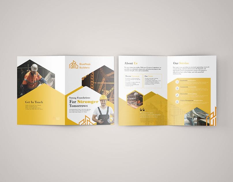 4-Page Construction Brochure