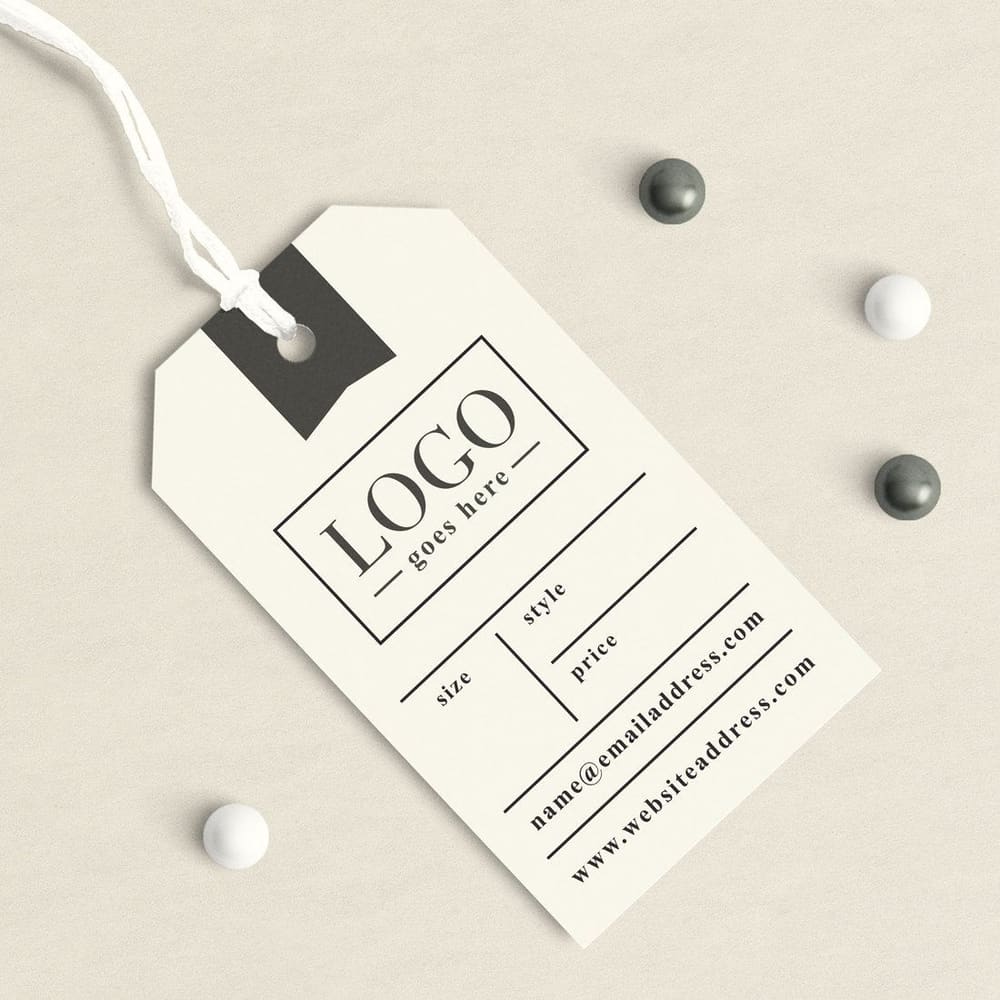 Custom Logo Clothing Tag