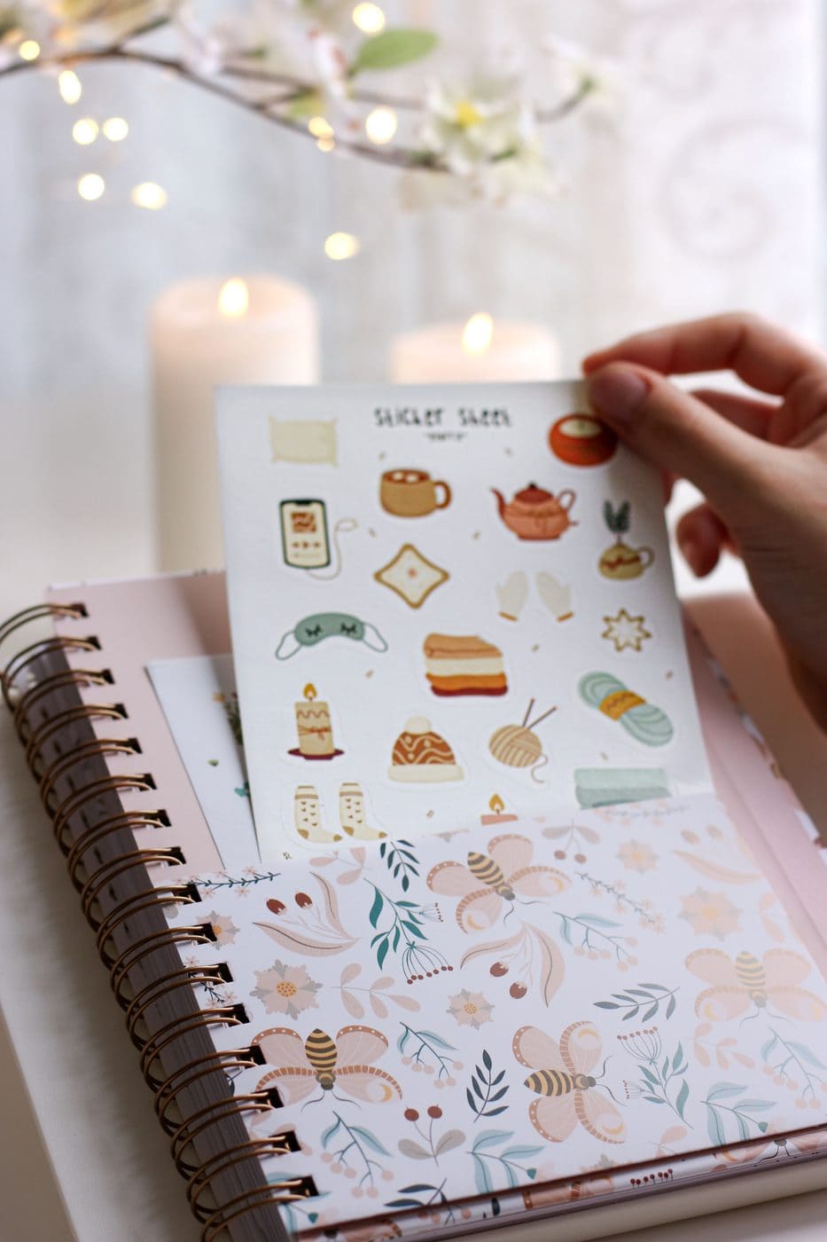 Cozy Lifestyle Sticker Sheet