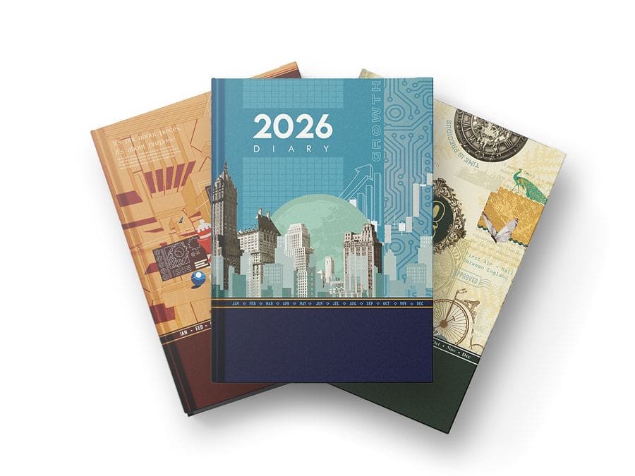 Diary 2026 – City Skyline Set