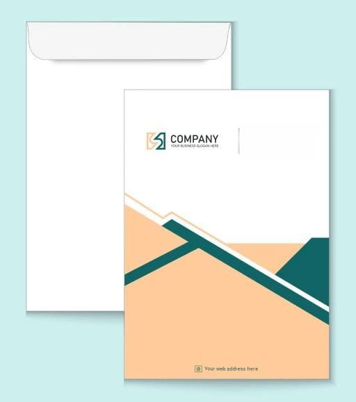Company Envelope – Teal