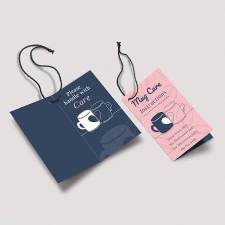 Care Instructions Folded Tag