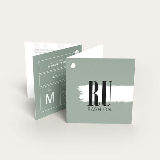 Boutique Folded Tag