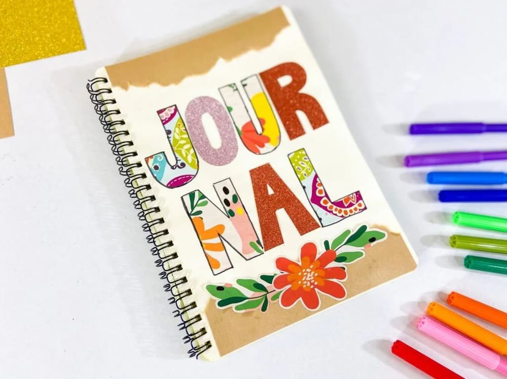 Colorful Scrapbook Journal