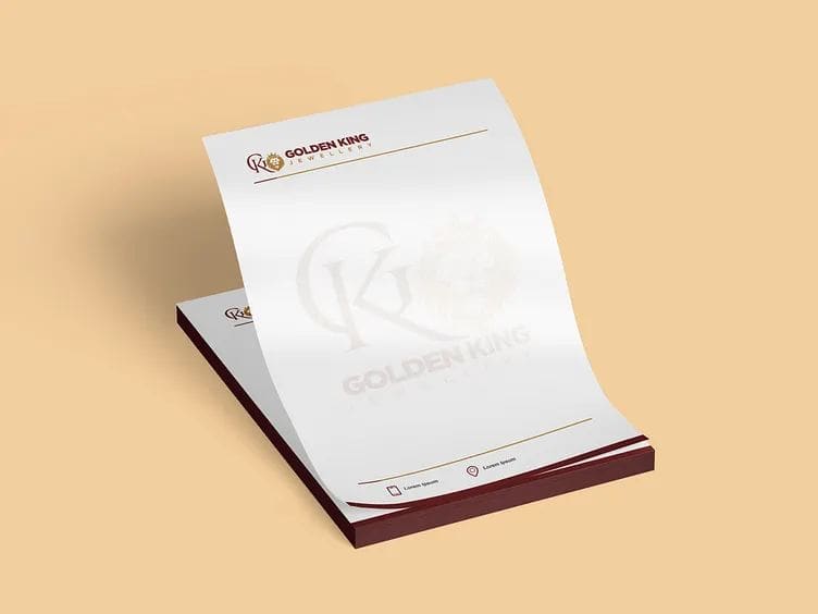 Letterhead – Golden King