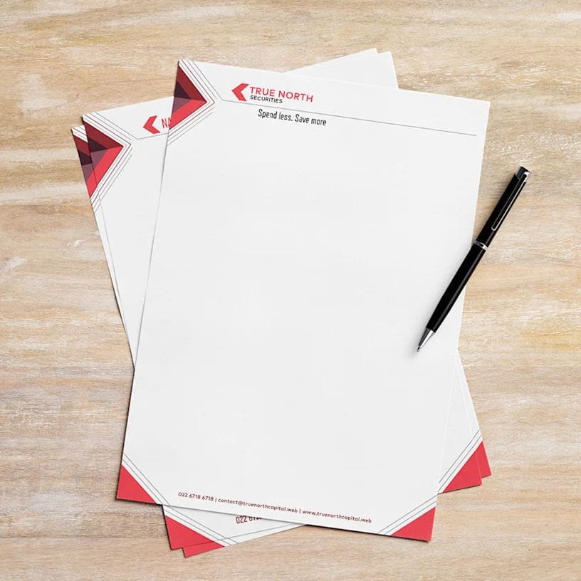 Letterhead – True North