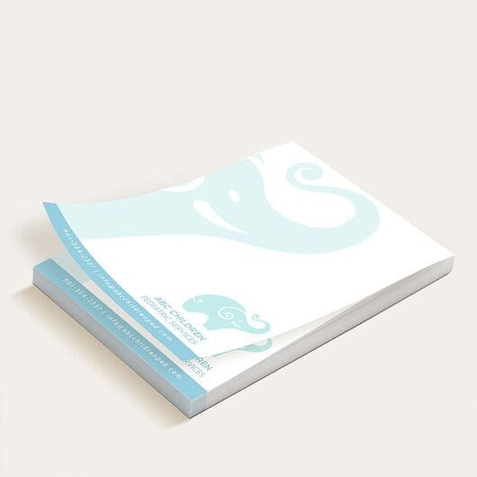 Glued Notepad – Clinic Branding