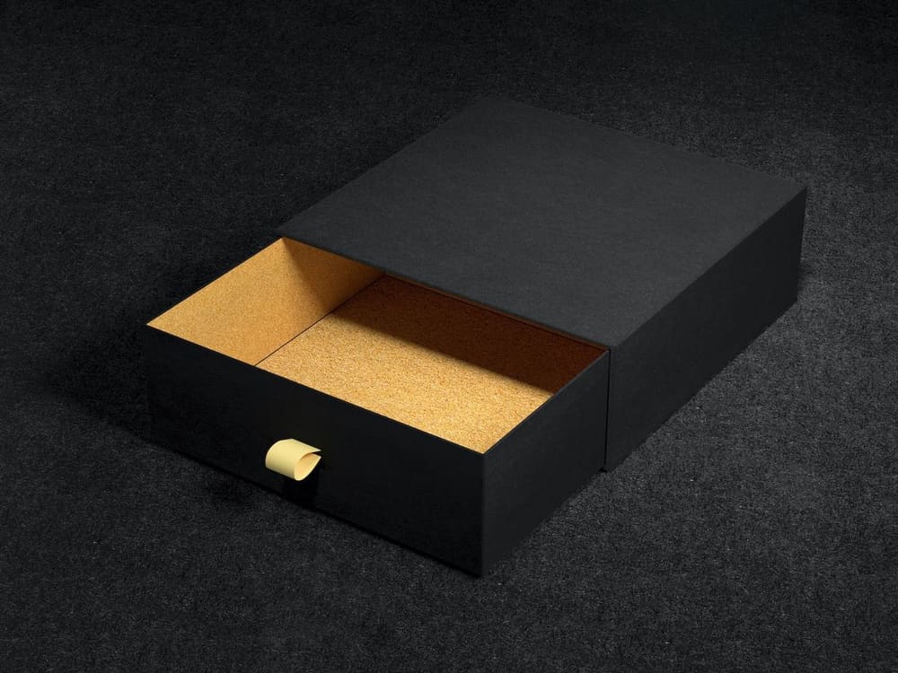 Black & Gold Rigid Box