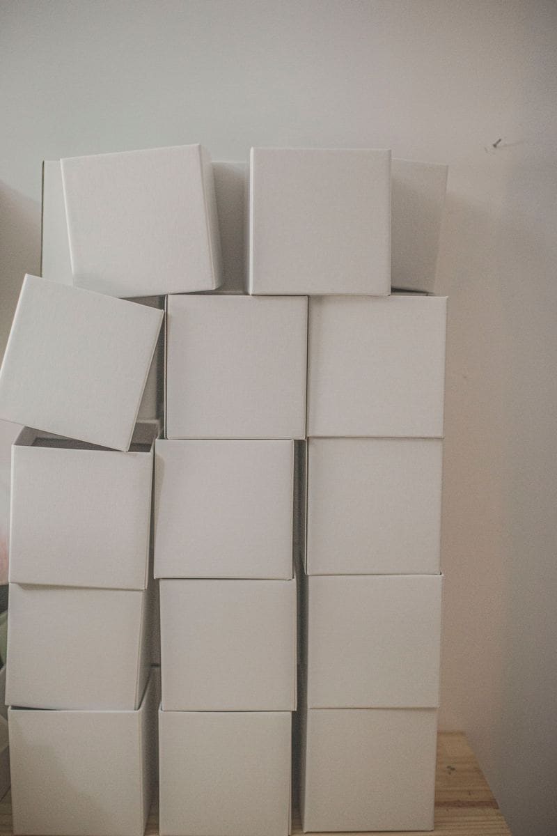 Stacked Mono Cartons