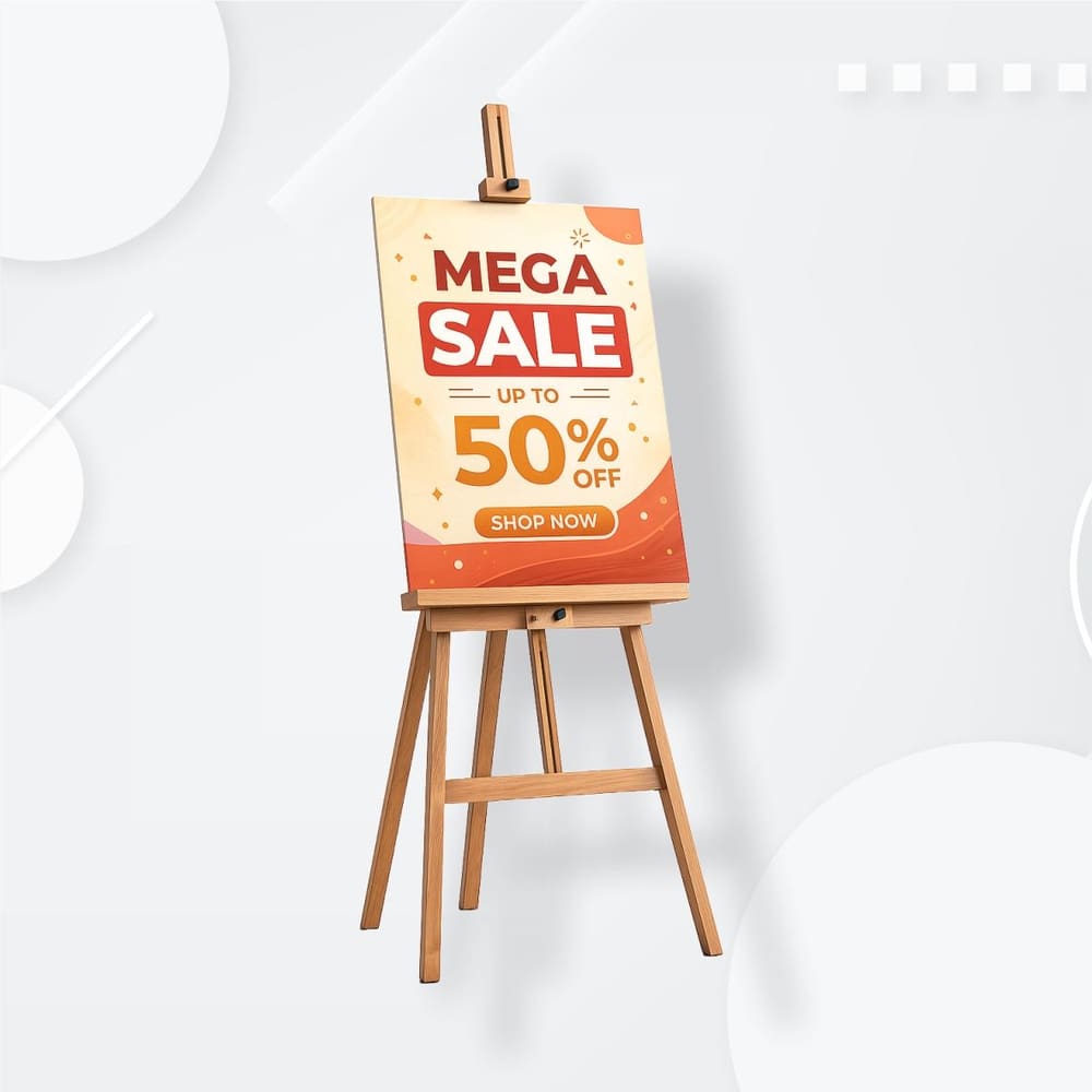 Sunboard Easel Display