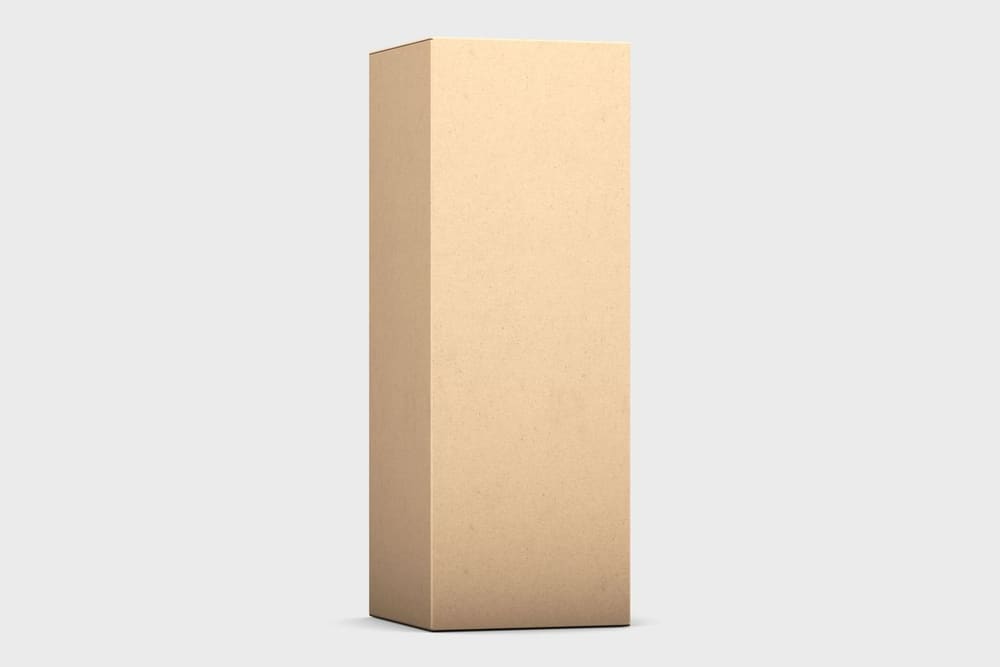 Tall Kraft Carton