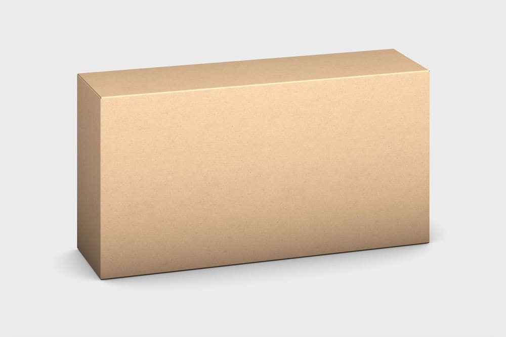 Wide Kraft Carton