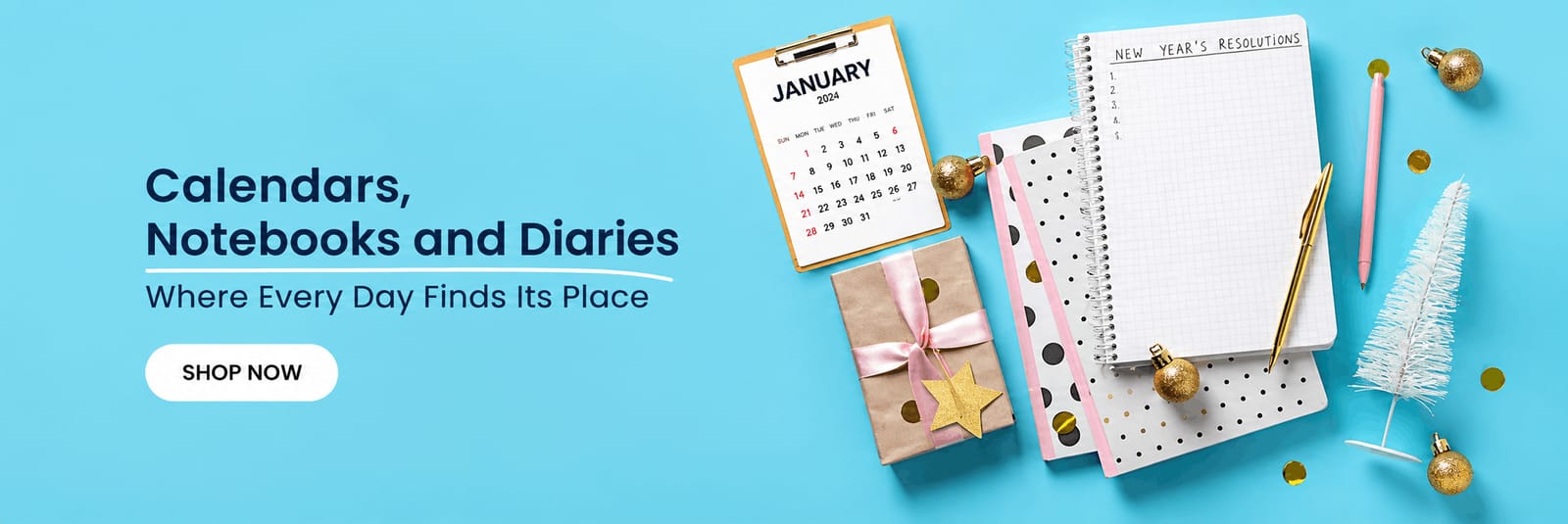 Calendars, Notebooks and Diaries